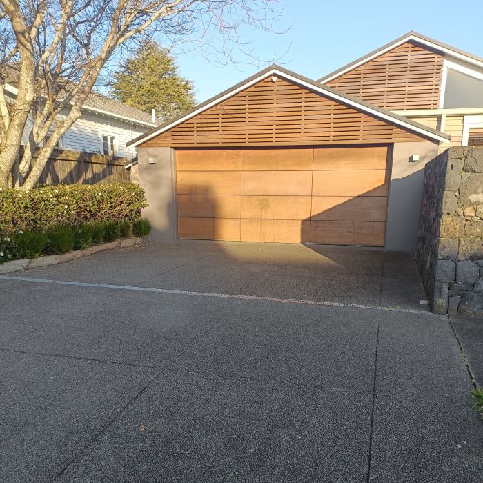 smooth concrete driveway whangarei