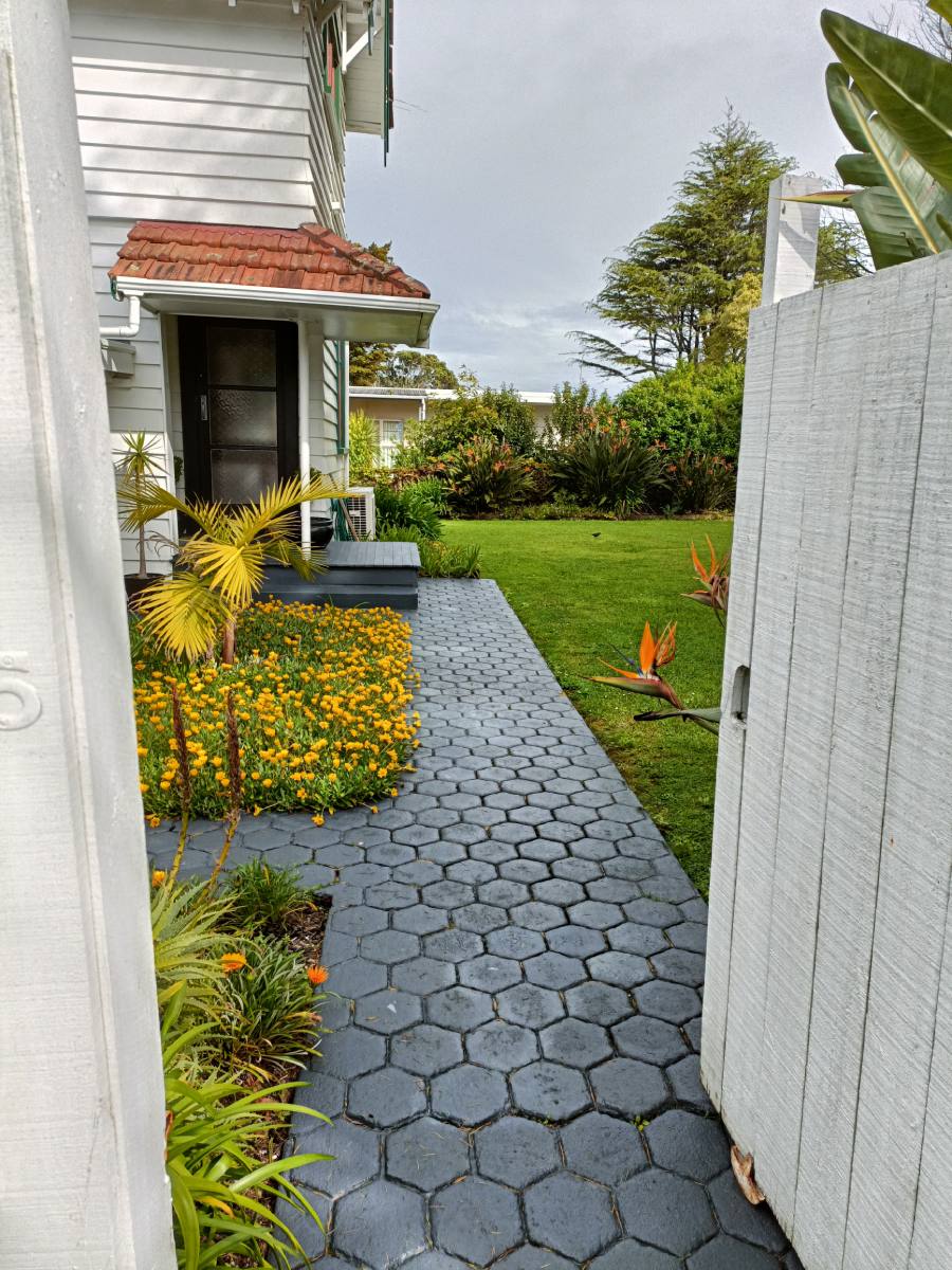 stamped concrete path whangarei